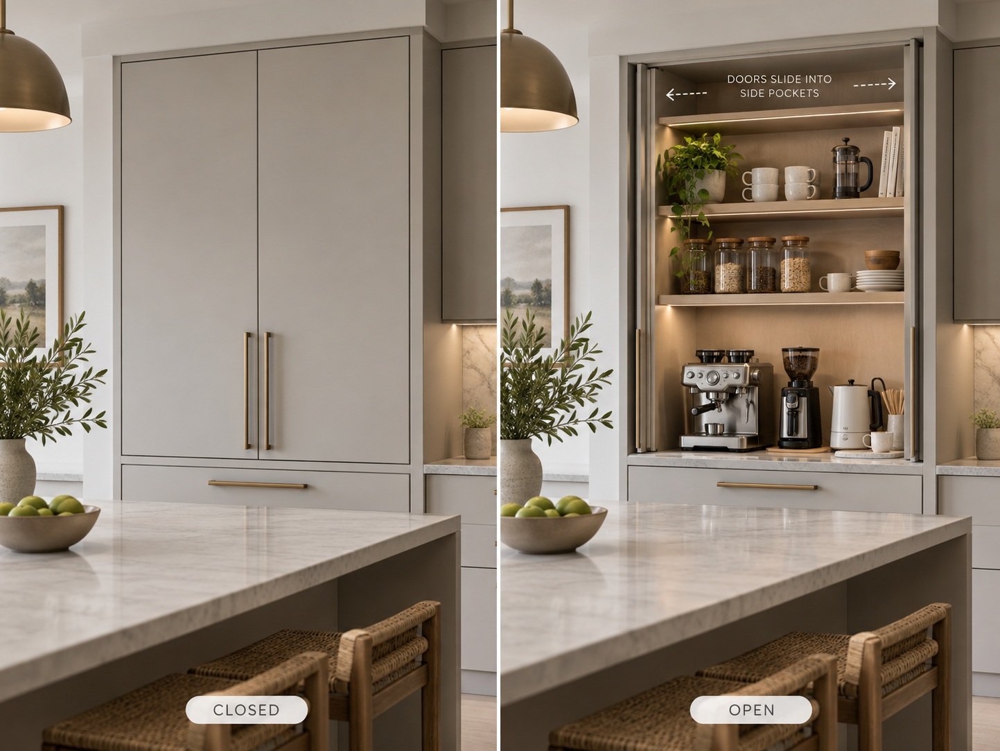 Introducing pocket doors